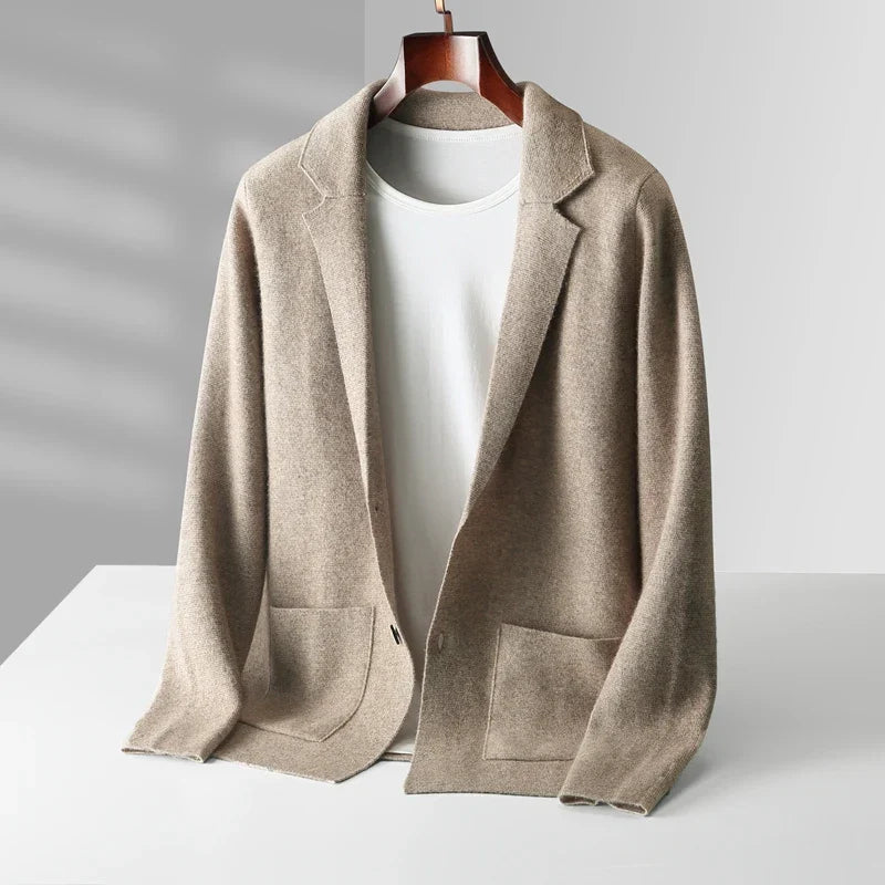 Premium Soft Men's Cashmere Cardigan