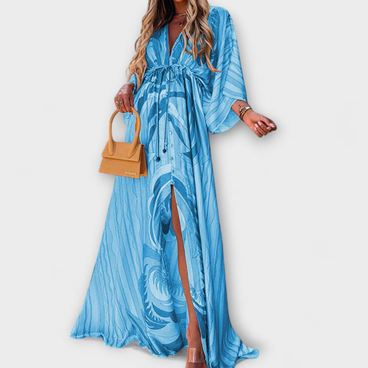 Colorful Women's Dress with Vibrant Colors - Flattering Silhouette