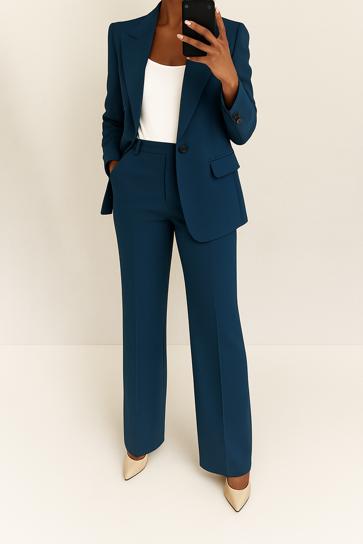 Elegant Professional Two-Piece Women's Suit