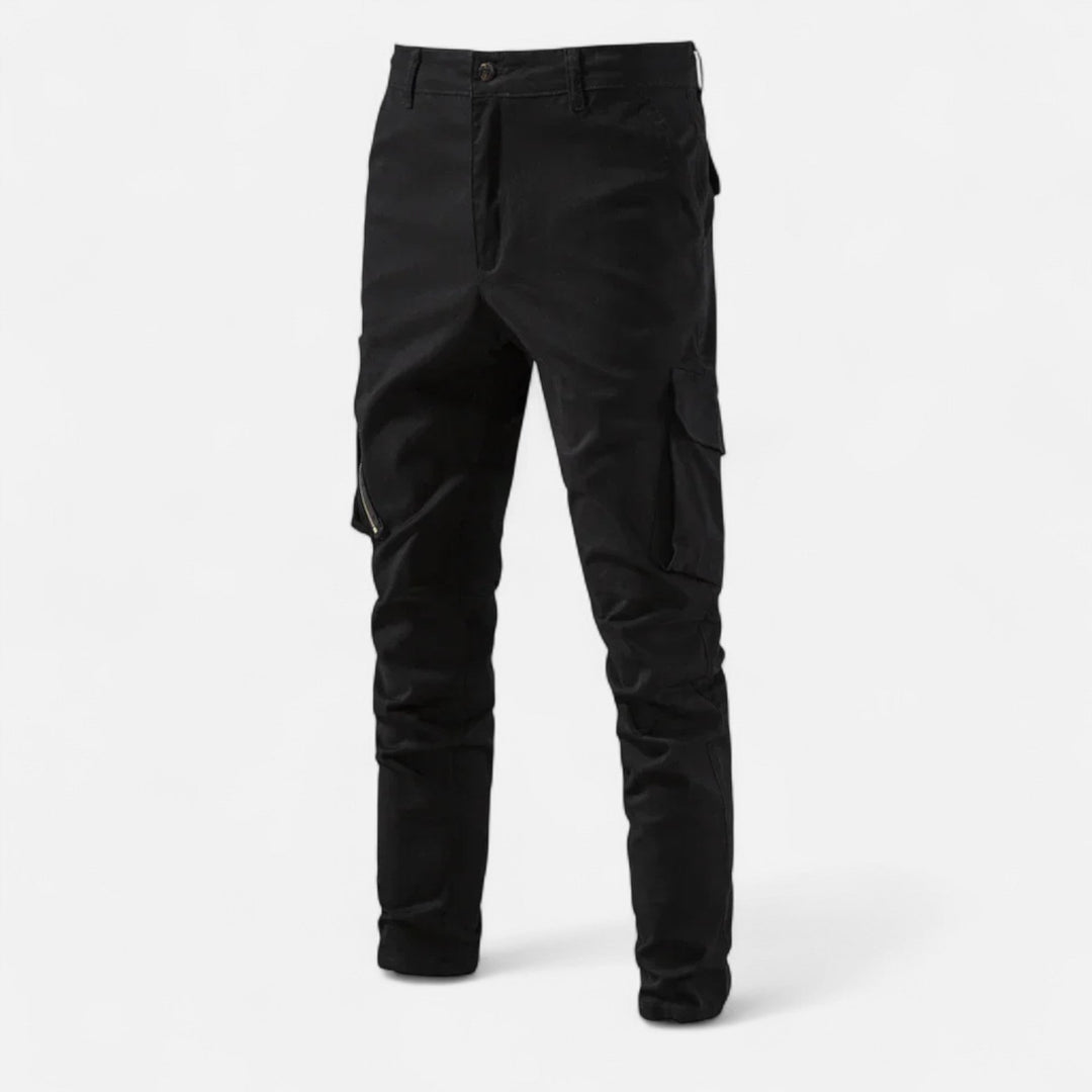 Premium Cotton Cargo Pants for Men - Heritage Fit
