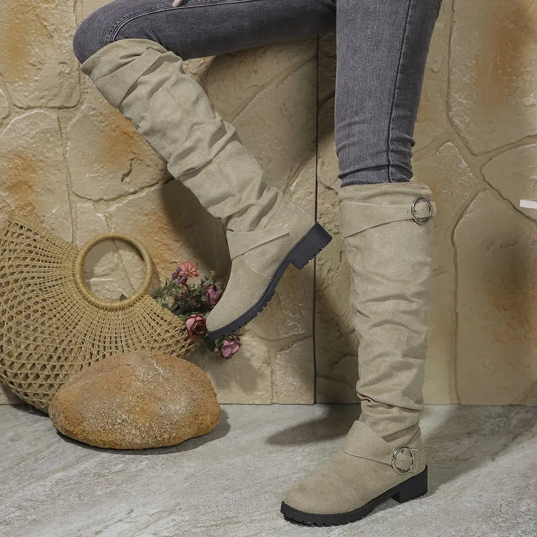 Stylish Women Knee High Boots