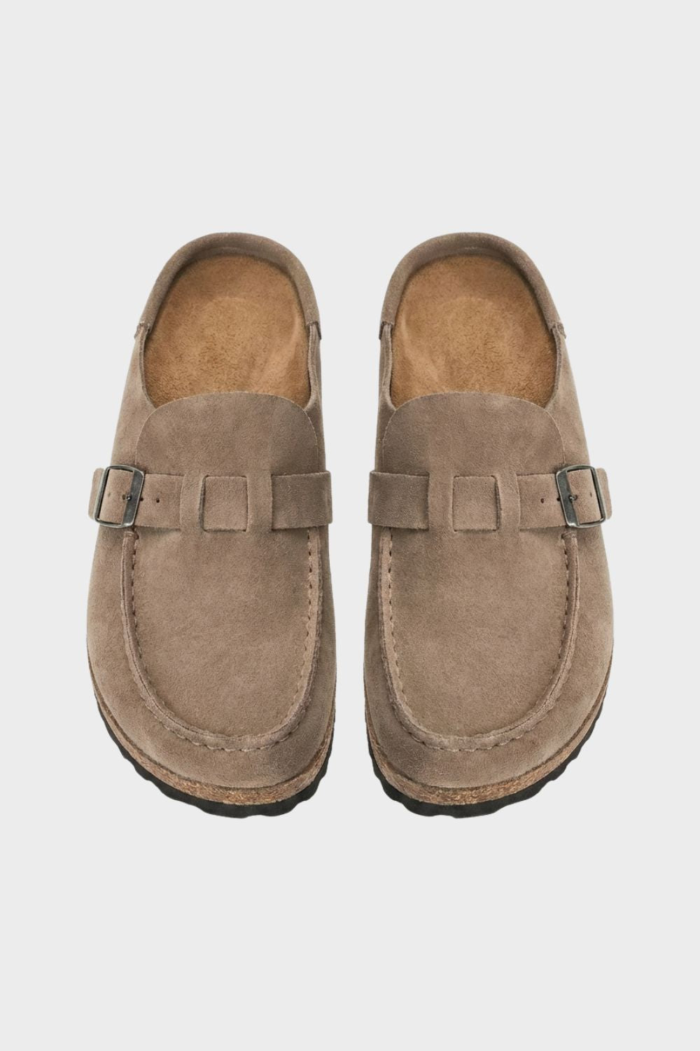 Comfortable Ergonomic Women's Clogs with Buckle