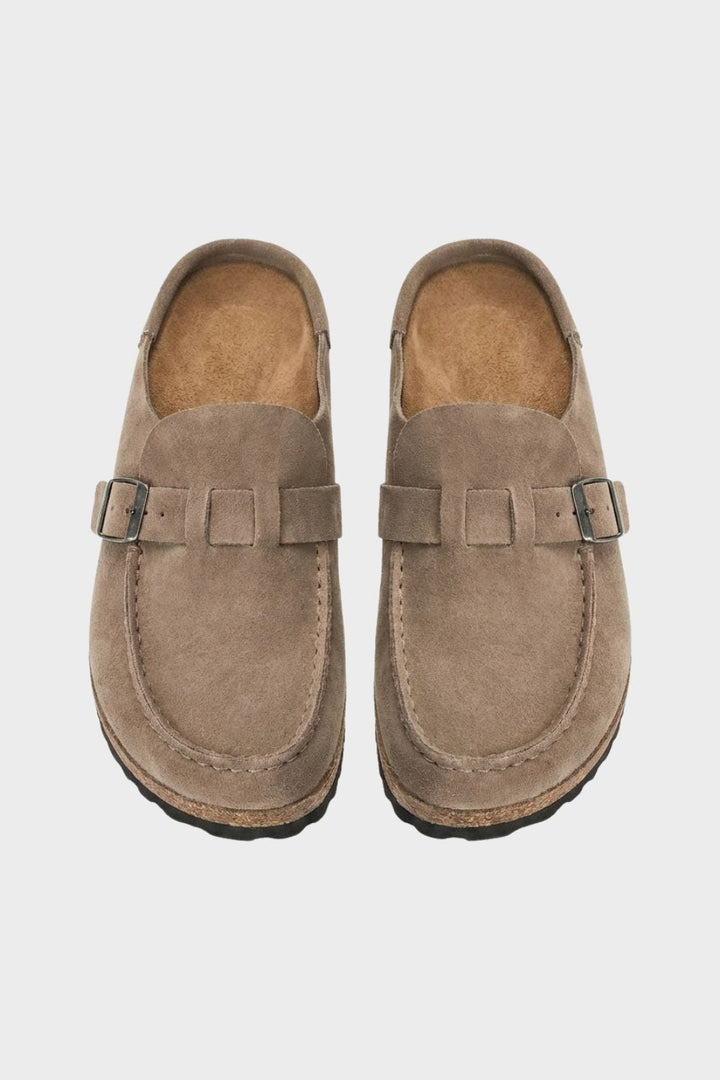 Comfortable Ergonomic Women's Clogs with Buckle