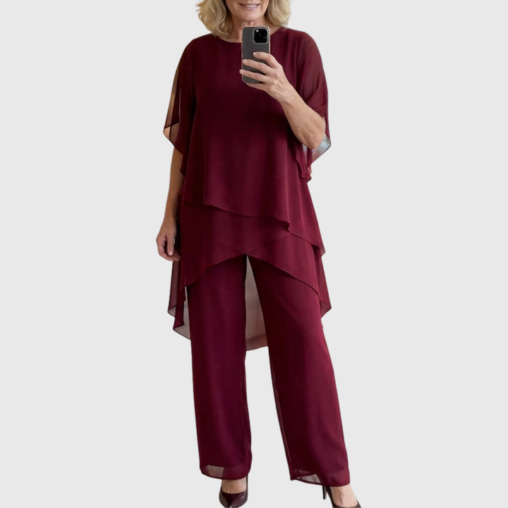 Elegant Flowing Women's Palazzo Set
