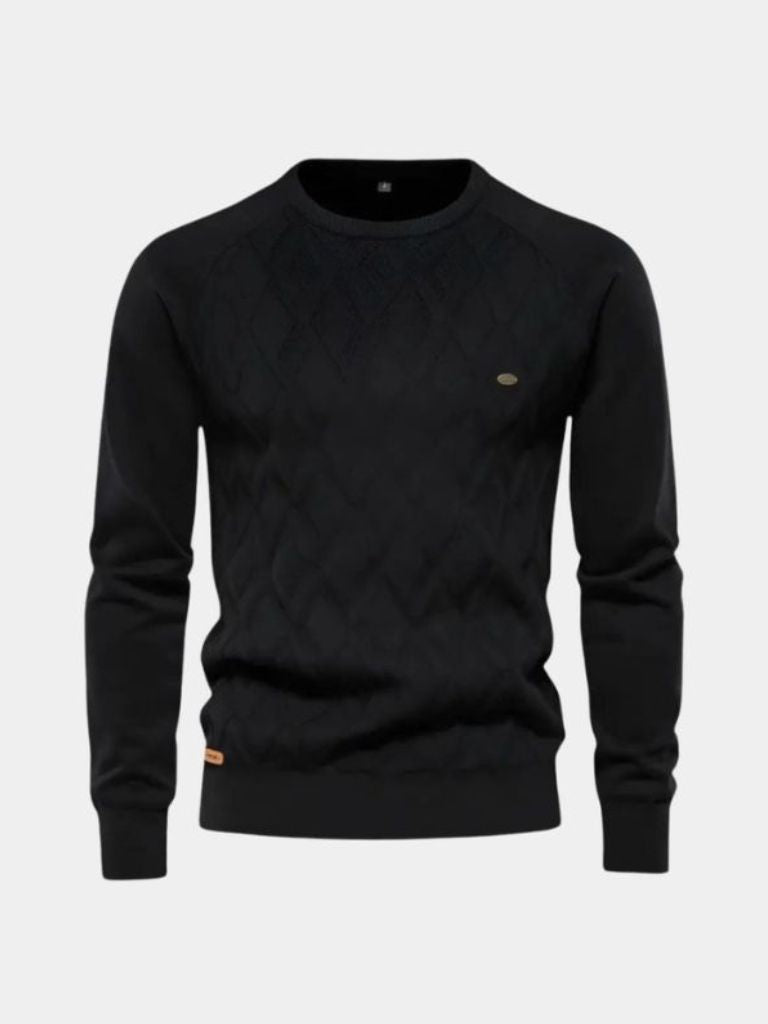 Minimalist Knit Pullover - Cross & Crown - Cross & Crown