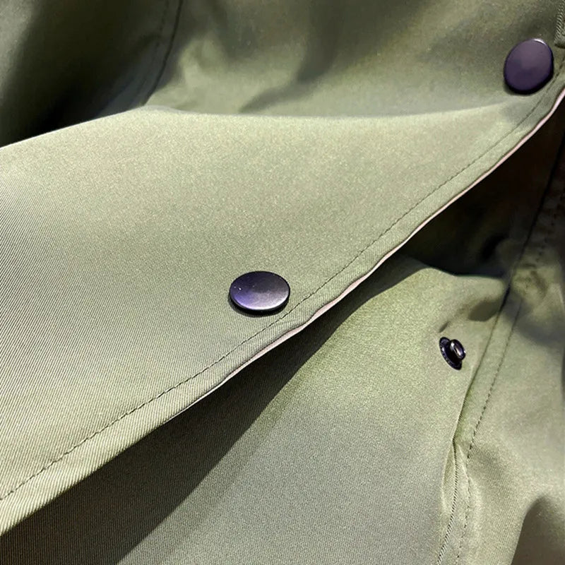 Elegant Weather-Resistant Windproof Women's Jacket