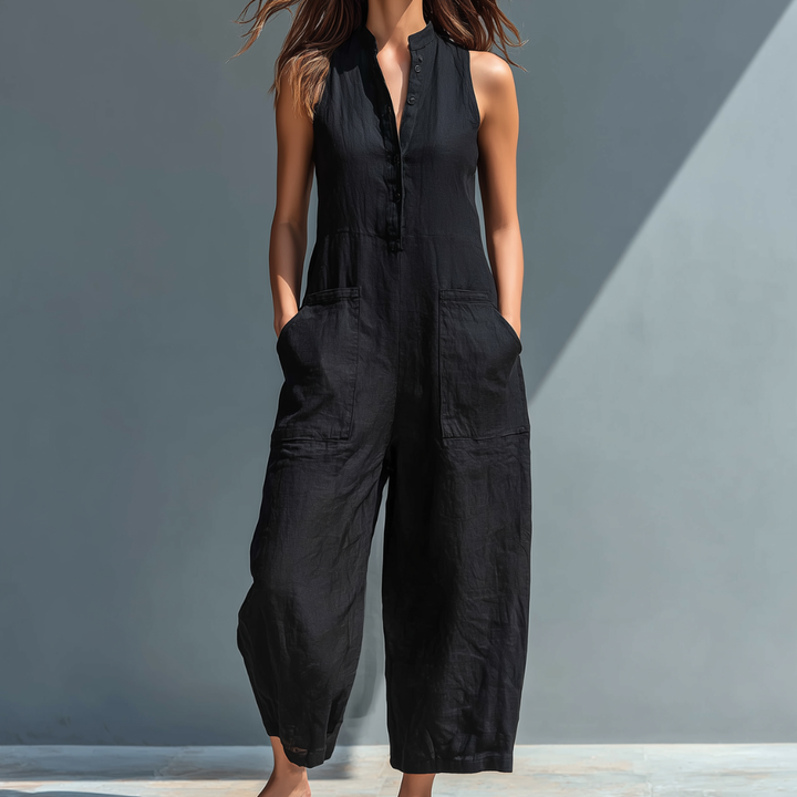 Elegant Sleeveless Women Jumpsuit