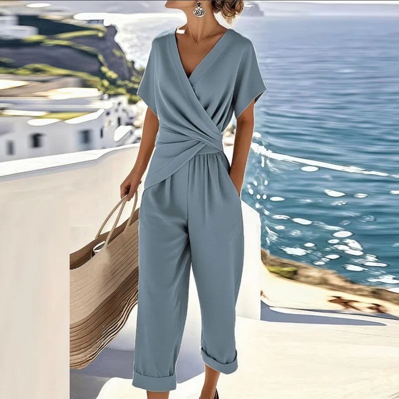 Elegant Lightweight Women's Two-Piece Set