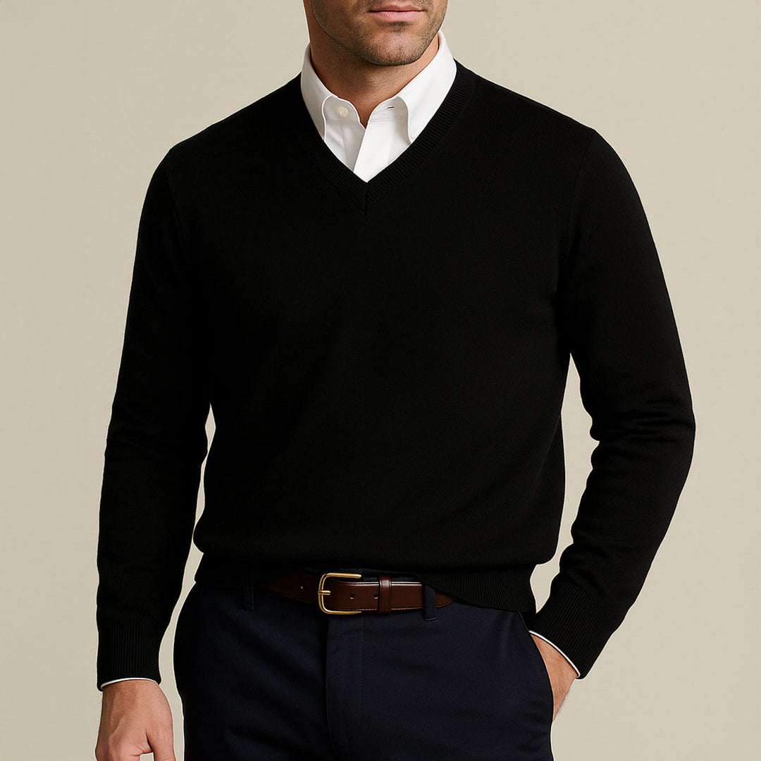 Elegant Premium Men's Wool Sweater