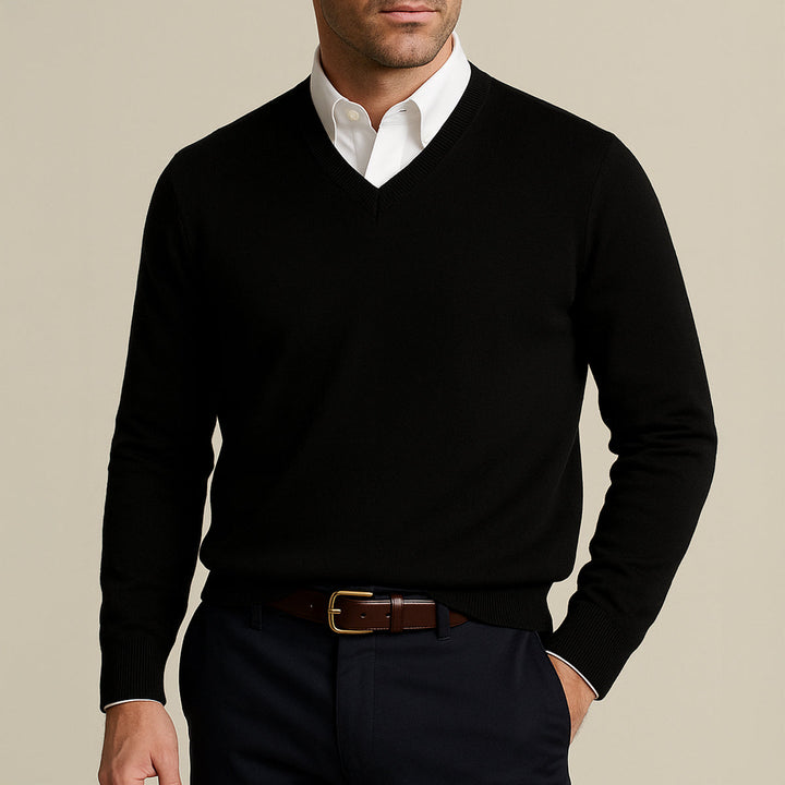 Elegant Premium Men's Wool Sweater