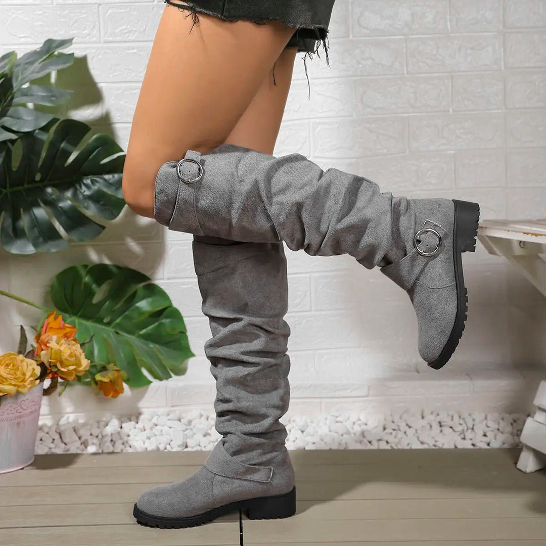 Stylish Women Knee High Boots