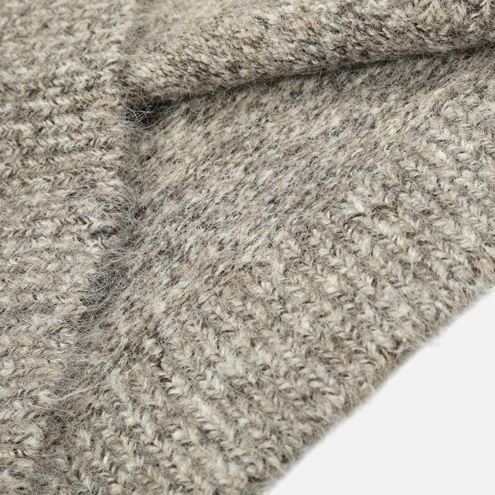 Classic Wool-Effect Men's Crew Neck Sweater