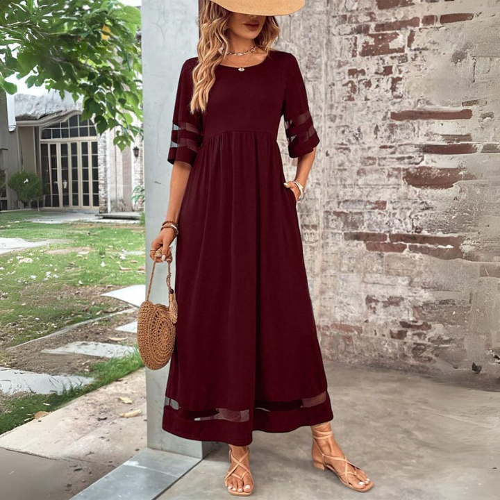 Elegant Flattering Women's Maxi Dress