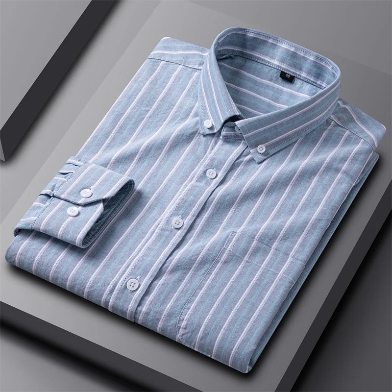 Classic Premium Men Oxford Button-Up Shirt