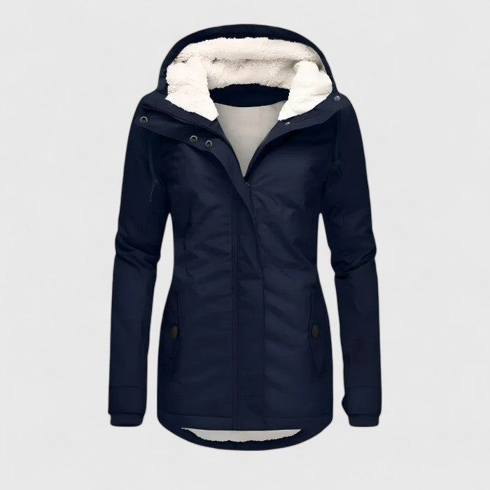 Women's Waterproof Winter Jacket with Hood
