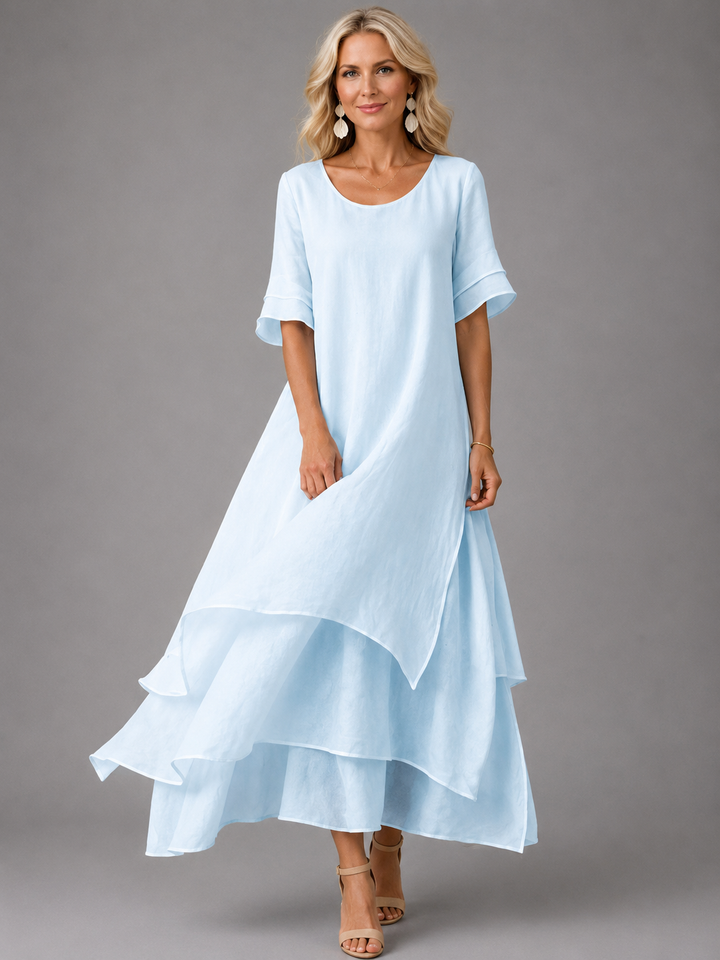 Elegant Flowing Women's Maxi Dress