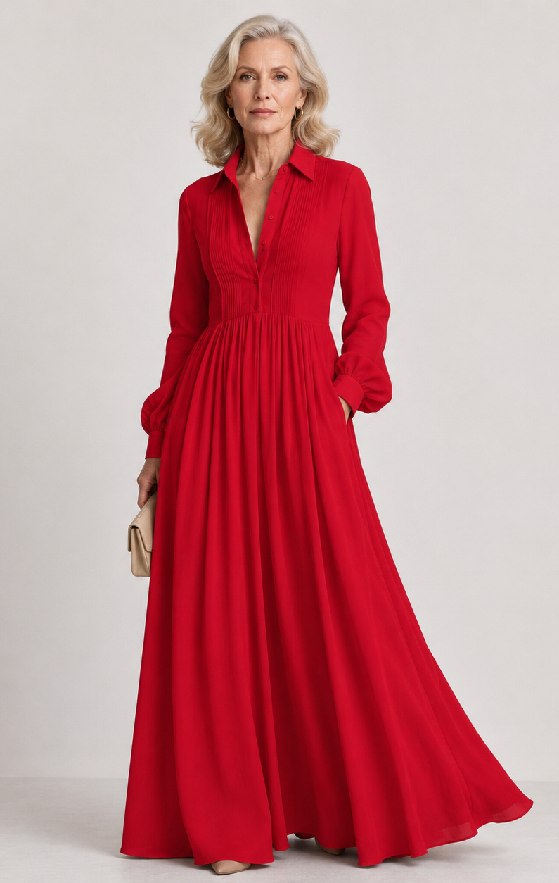 Elegant Lightweight Women's Maxi Dress
