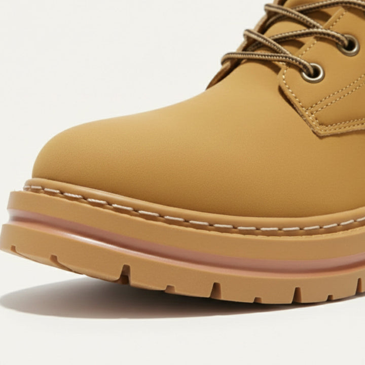 Warm Fur-Lined Men's Insulated Snow Boots