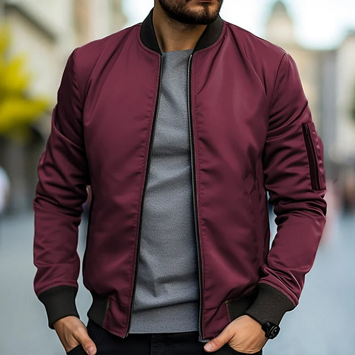 Classic Men's Bomber Jacket - Pilot Style with a Modern Fit