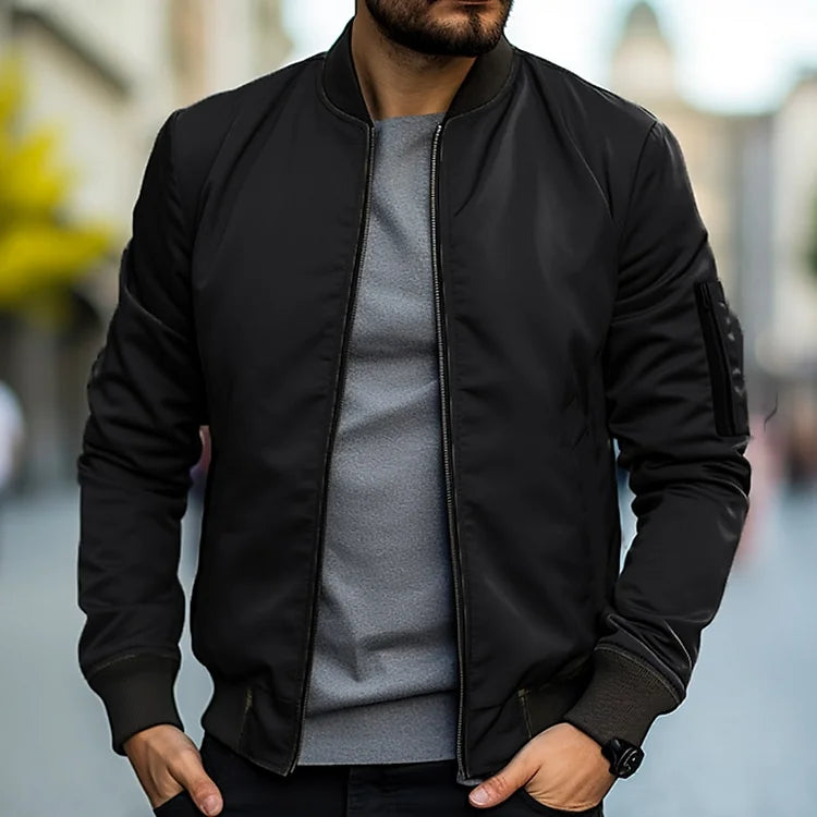 Classic Men's Bomber Jacket - Pilot Style with a Modern Fit