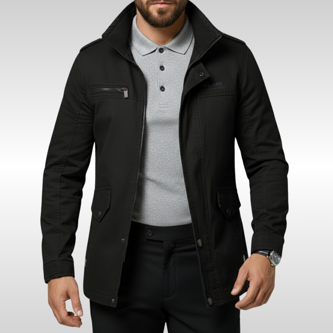 Structured Modern Men's Field Jacket