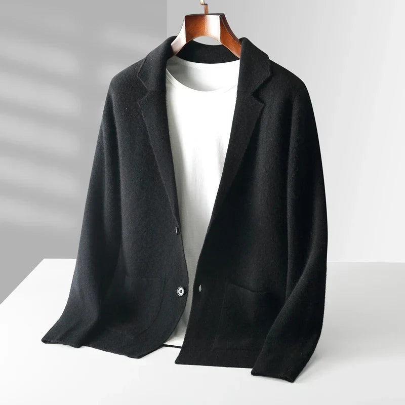 Premium Soft Men's Cashmere Cardigan