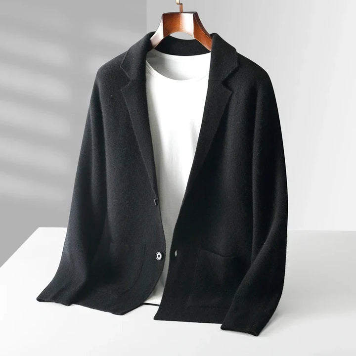 Premium Soft Men's Cashmere Cardigan
