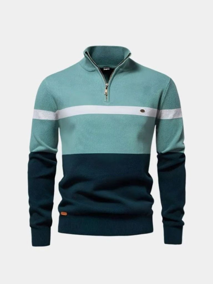 Quarter - Zip Jumper Sweater - Cross & Crown - Cross & Crown