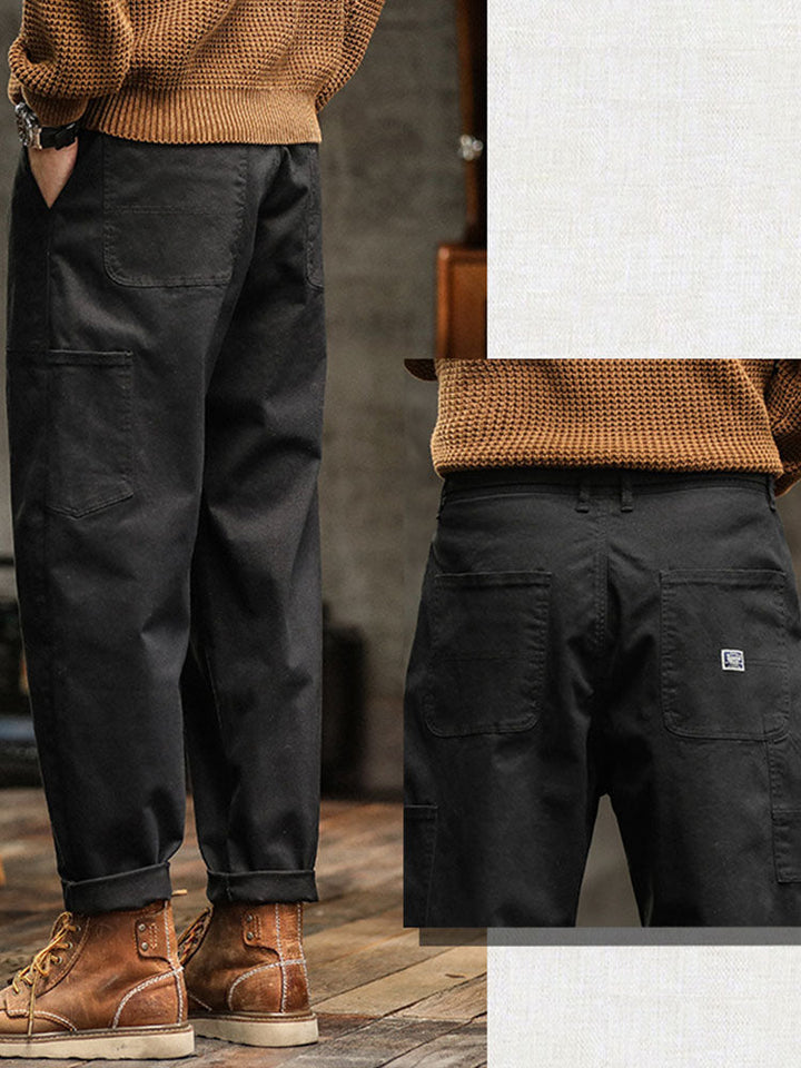 Versatile Relaxed-Fit Men's Utility Pants
