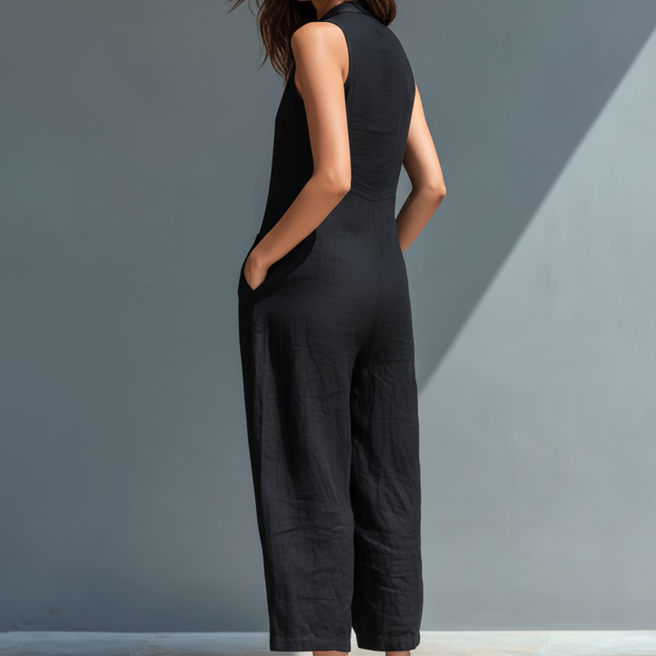 Elegant Sleeveless Women Jumpsuit