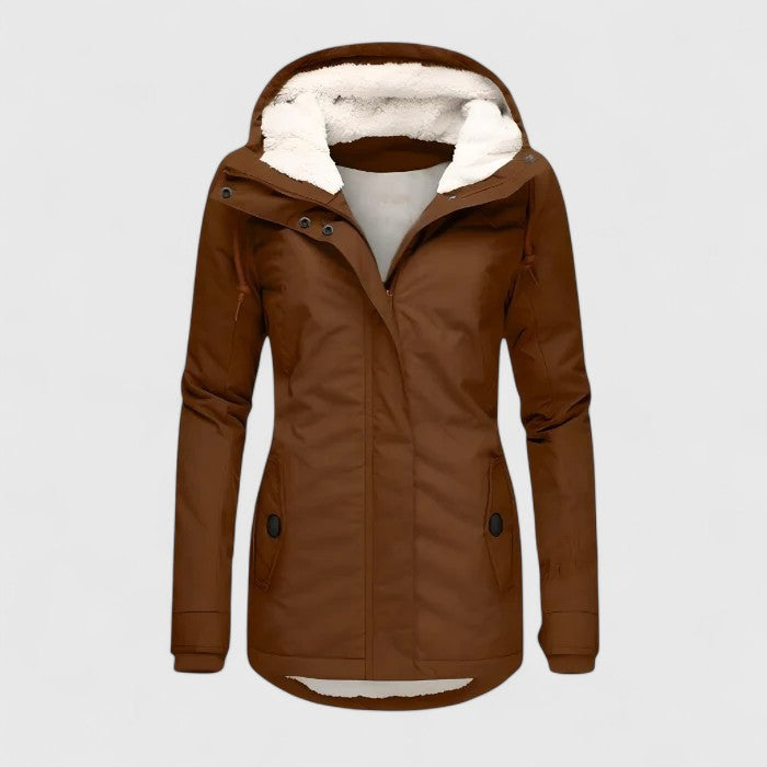 Women's Waterproof Winter Jacket with Hood