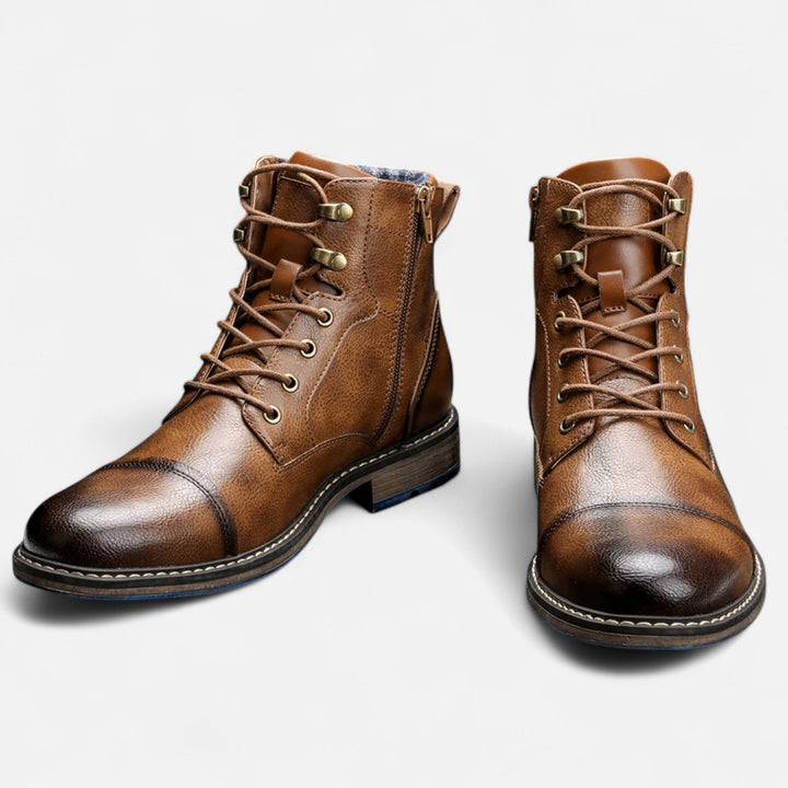 Lightweight Leather Men's Boots
