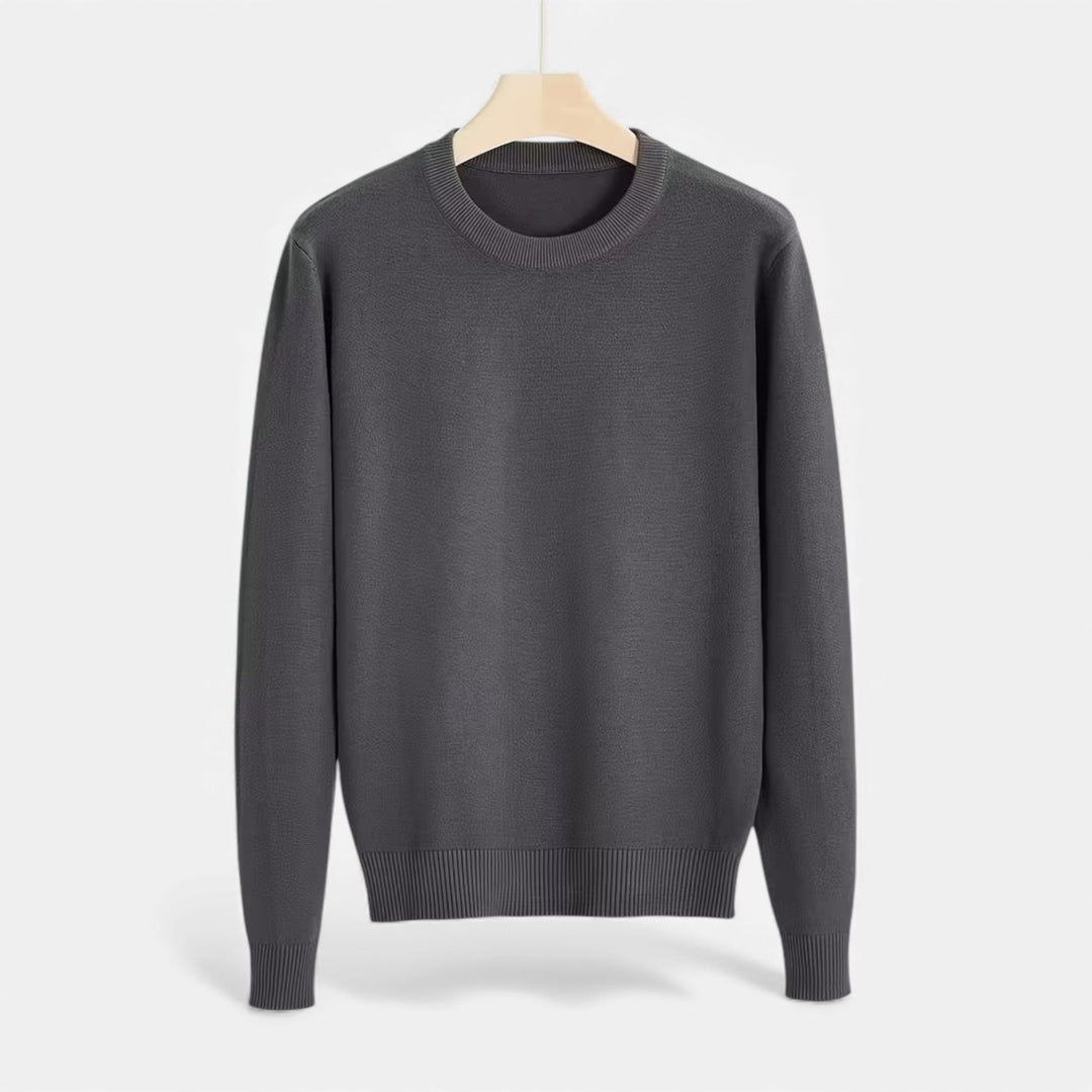 Classic Warm Men's Crew Neck Sweater