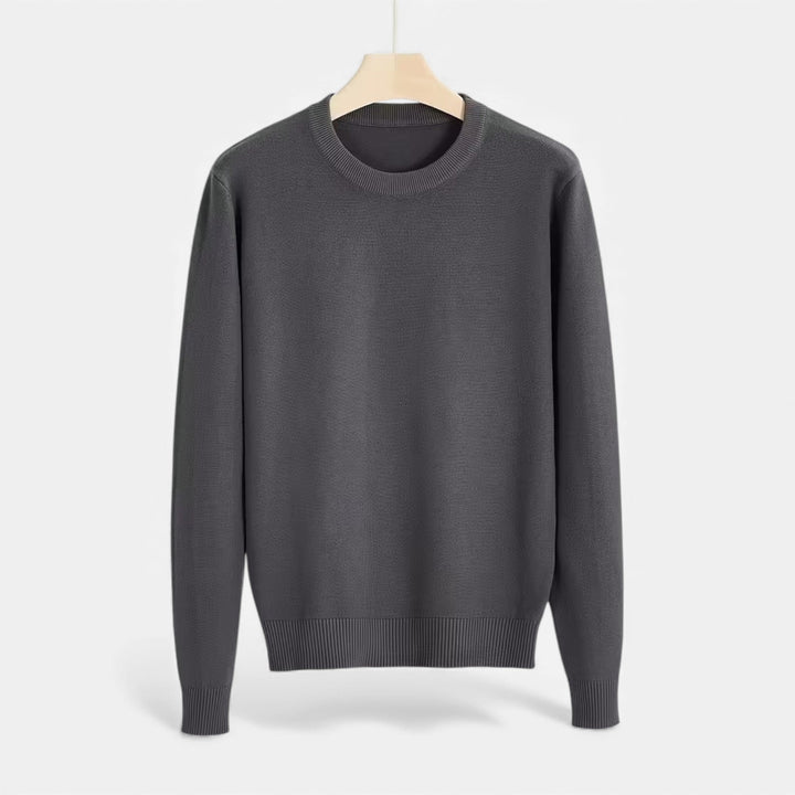 Classic Warm Men's Crew Neck Sweater