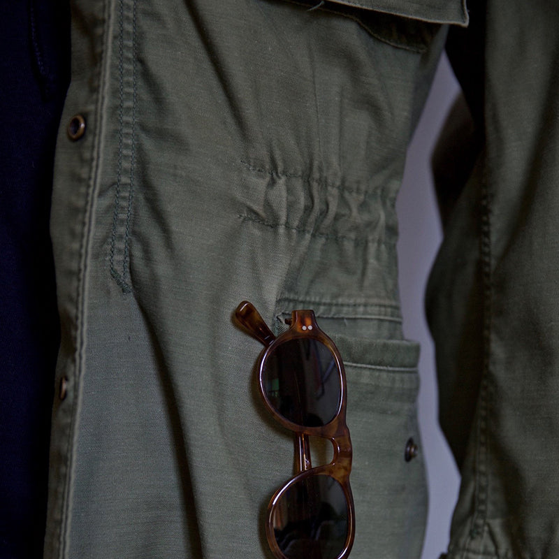 Rugged Men's Military-Style Field Jacket