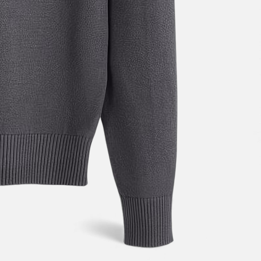 Classic Warm Men's Crew Neck Sweater