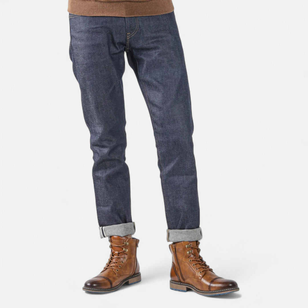 Lightweight Leather Men's Boots