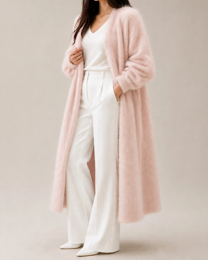 Soft Cozy Women's Mohair Cardigan