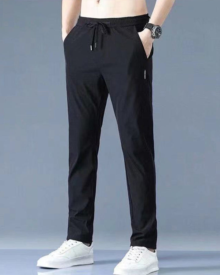 Men's Casual Pants - Quick-Dry Stretch Fabric for Sports and Everyday Wear