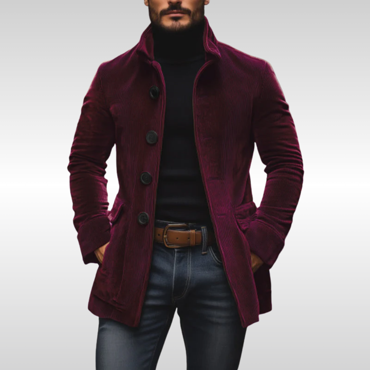 Elegant Corduroy Jacket for Men