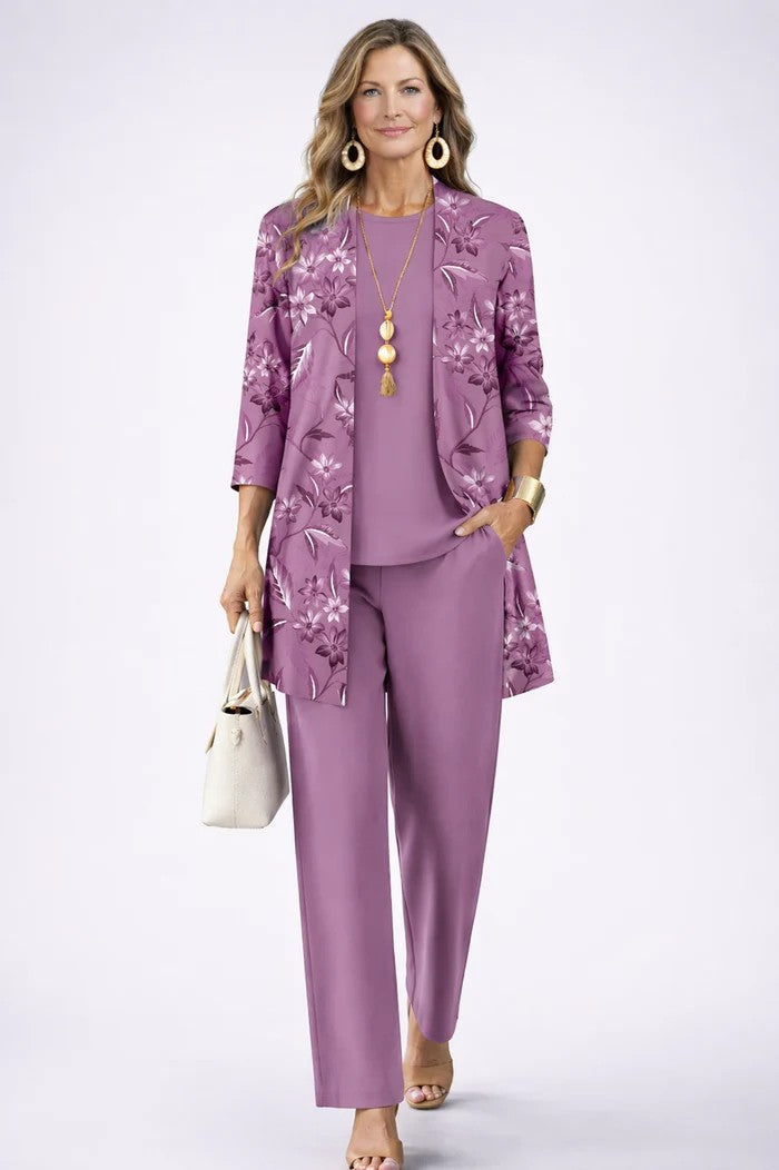 Elegant Lightweight Women's 3-Piece Set