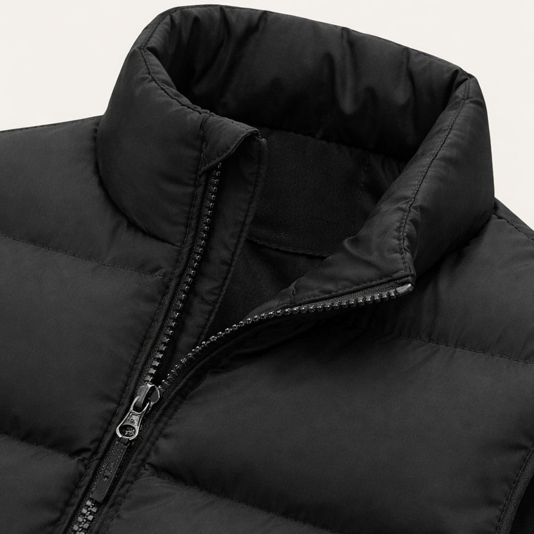 Warm Lightweight Men's Padded Puffer Vest