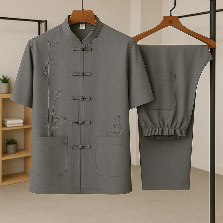 Elegant Men's Silk Set