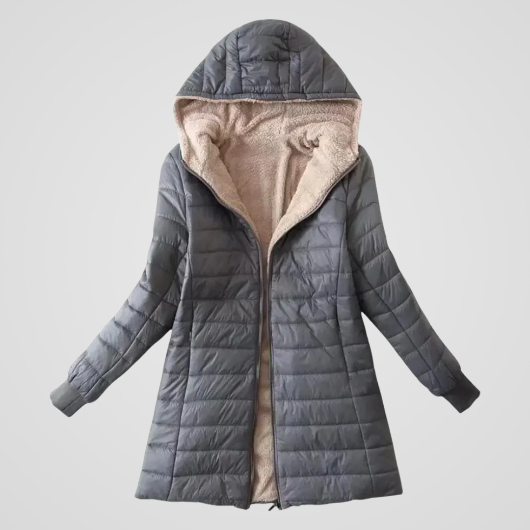 Lined Sherpa Winter Women's Coat