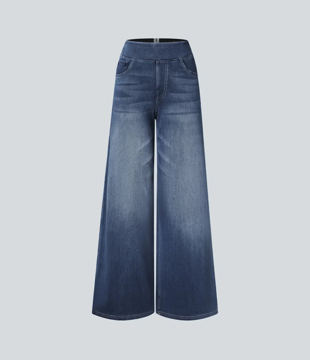 Women's High-Waist Elastic Stretch Jeans