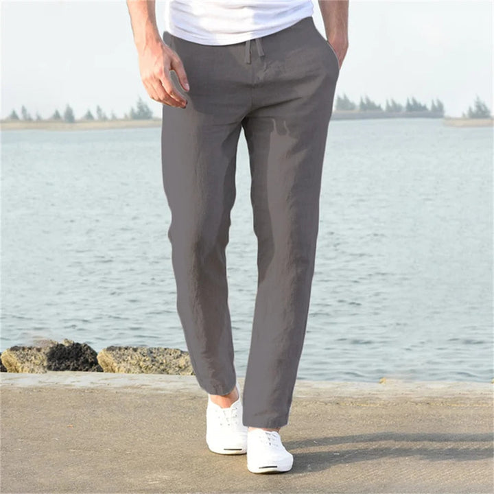 Lightweight Men's Linen Pants - Breathable and Comfortable for Summer