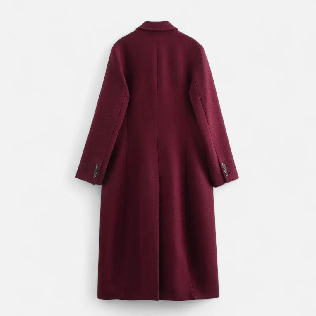Elegant Double-Breasted Trench Coat for Women