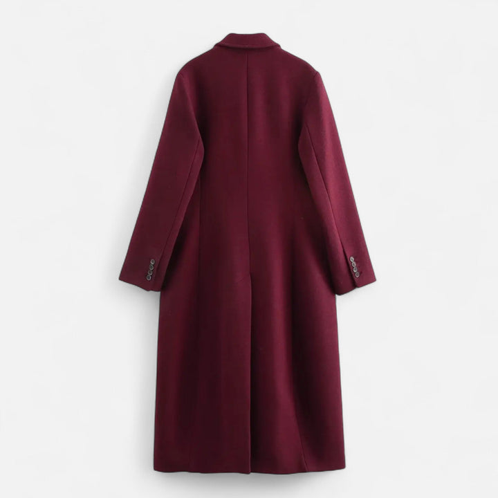 Elegant Double-Breasted Trench Coat for Women