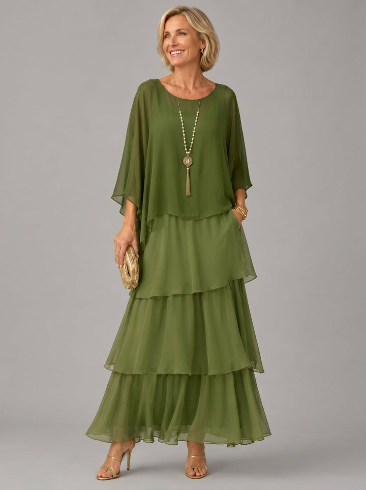 Elegant Flowing Women's Maxi Dress