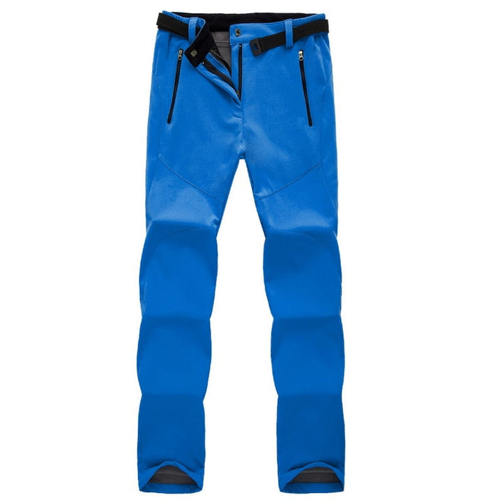 Waterproof Women's Hiking Pants with Fleece Lining - Durable Trekking Pants for Outdoor Use